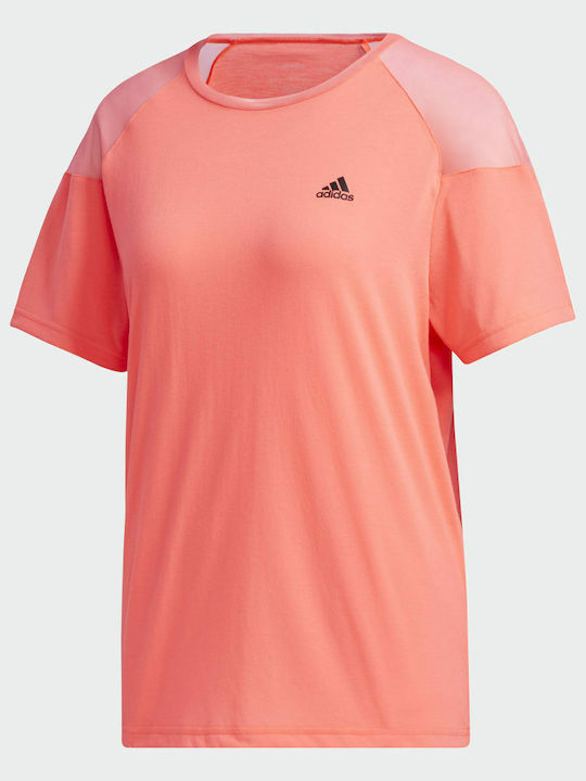 Unleash Confidence Γυναικείο T-shirt Fast Drying Signal Pink