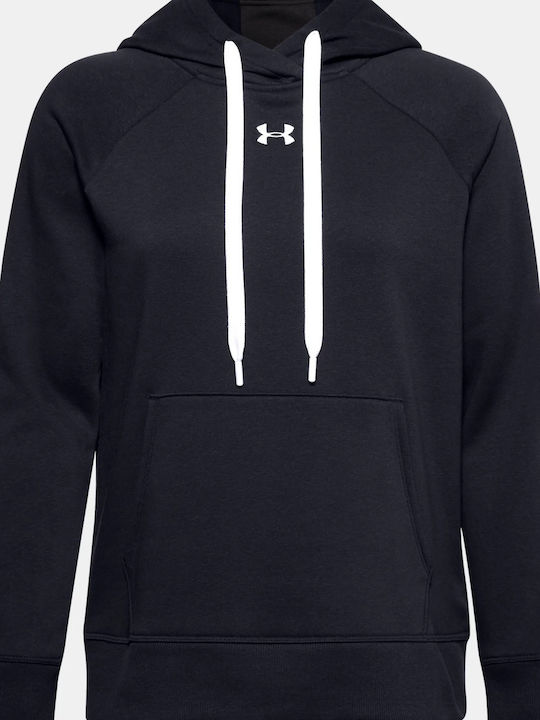 Rival Damen Sweatshirt Kapuzen Schwarz