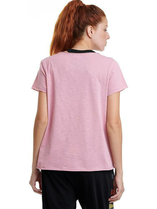 BodyTalk 1202-907128 Damen Sportlich T-shirt mit V-Ausschnitt Renaissance