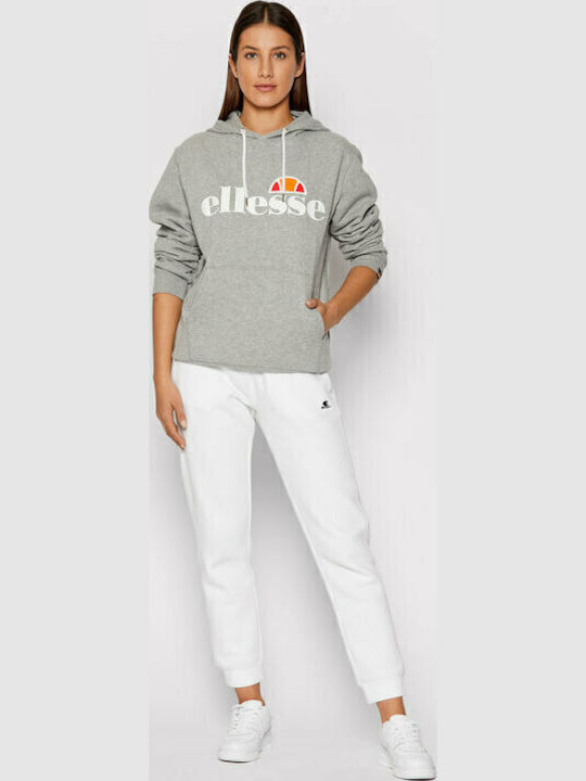 Torices Γυναικείο Φούτερ με Κουκούλα Light Grey Melange