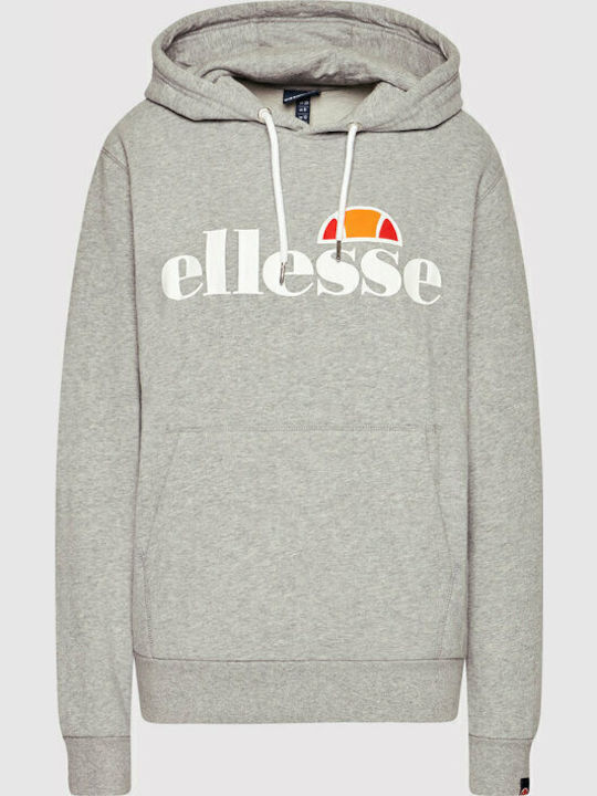 Torices Γυναικείο Φούτερ με Κουκούλα Light Grey Melange