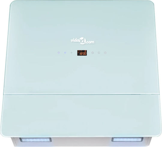 vidaXL Chimney Vent Hood 60cm White