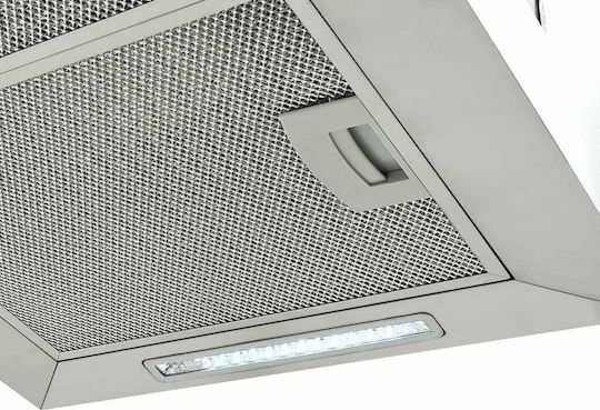 vidaXL Απορροφητήρας Νησίδα 55cm Inox