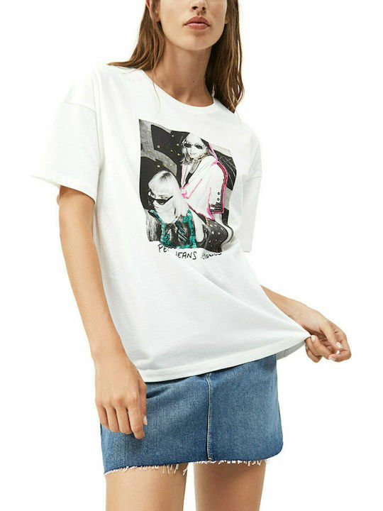 Pepe Jeans Aria Γυναικείο T-shirt Mousse