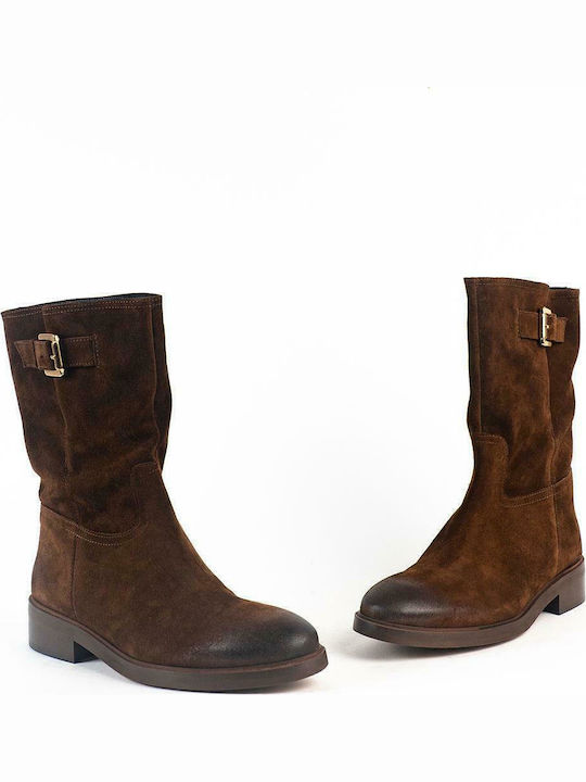 7280 Suede Women's Ankle Boots Tabac Brown