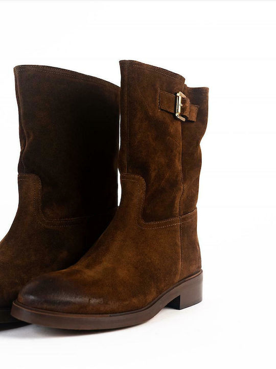 7280 Suede Women's Ankle Boots Tabac Brown