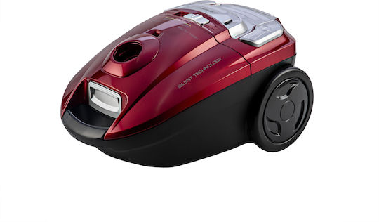 Gruppe VCB43C16A Silent Vacuum Cleaner 700W Bagged 3lt Red