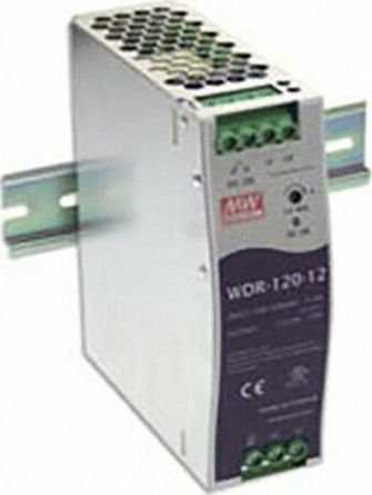 Mean Well DIN-Schienen-Netzteil WDR120-12 mit Ausgang 12V und Leistung 120W 10A
