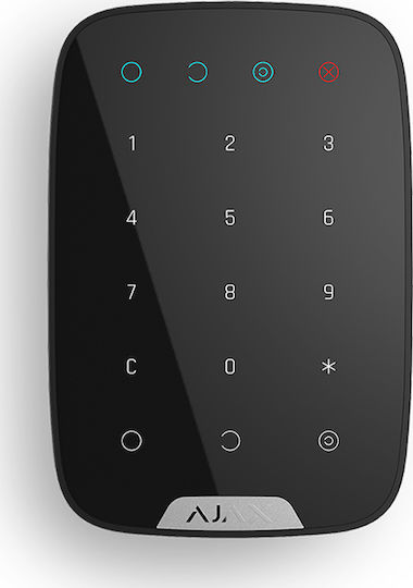 Ajax Systems KeyPad Wireless Security Access-Control Keypad Touch Black 8722.12.BL1