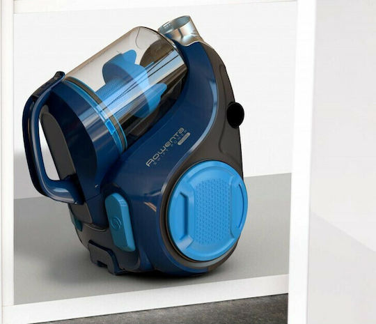 Rowenta RO2981 Ηλεκτρική Σκούπα 750W με Κάδο 1.5lt Μπλε
