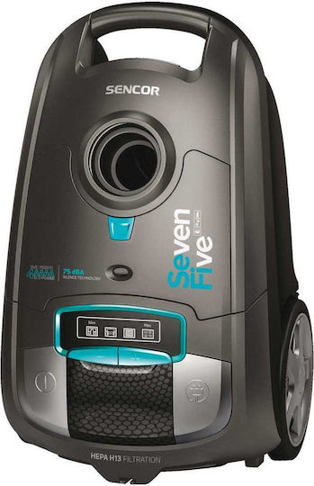 Sencor SVC 7550TI Прахосмукачка 750W С торба 3.5лт Черна