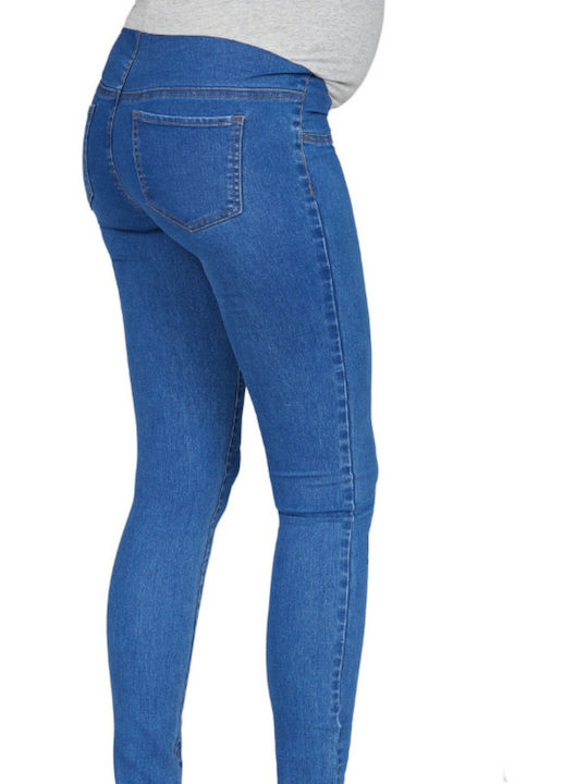 Mamalicious Blau Leggings Mutterschaftshose