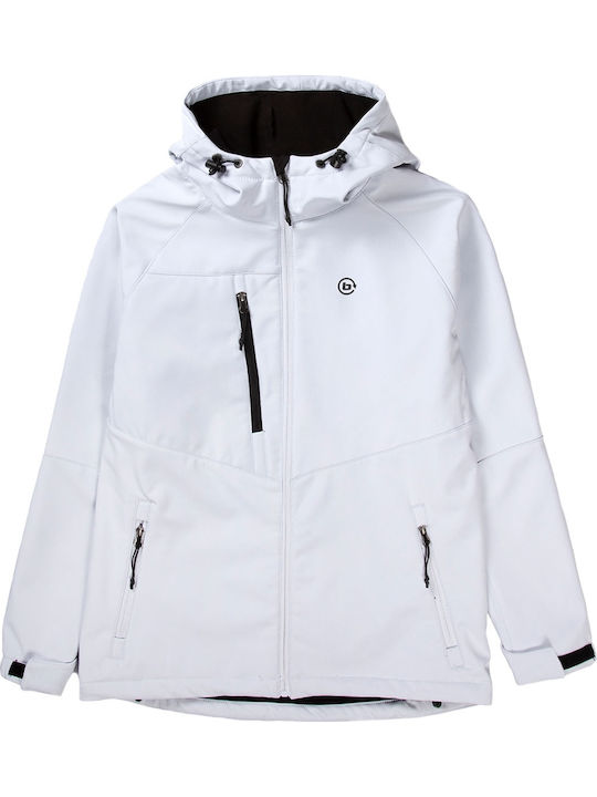 Softshell Γυναικείο Μπουφάν Λευκό