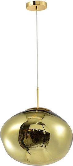 Hatzipantos Stores Pendant Light Gold with Socket E27 25cm