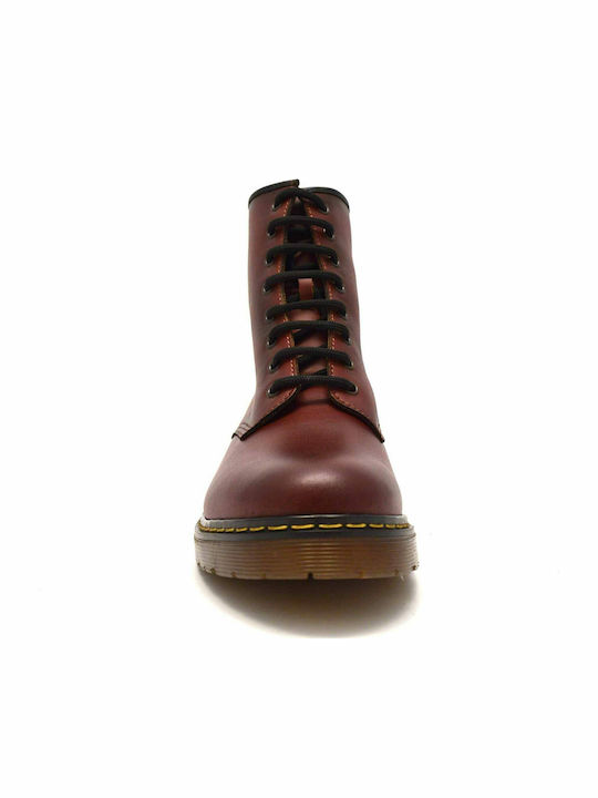 Ghete Dama Bocanci Din Piele Burgundy