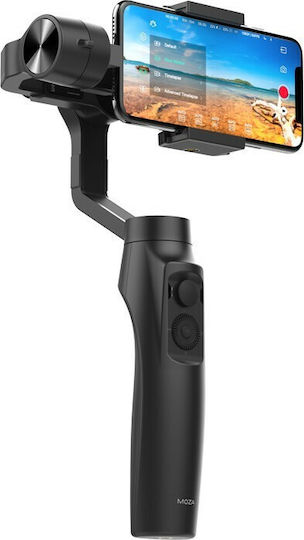 Gudsen Moza Mini-MI Gimbal Mobil cu Stabilizator pe 3 Axe și o durată de viață a bateriei de 10 ore Negru