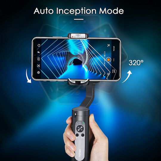 Hohem iSteady X Gimbal Κινητού με Σταθεροποιητή 3 Αξόνων και 8 ώρες λειτουργίας Μαύρο