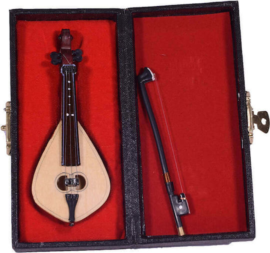 SP Souliotis Dekoratives Musikinstrument Hölzernes Kreta 3x4x10cm