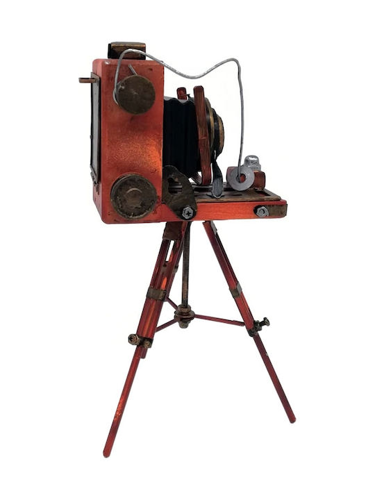 SP Souliotis Antic Aparat foto decorativ Metal 11.5x10.5x21cm 1buc