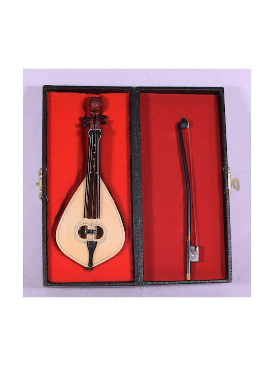 SP Souliotis Decorative Musical Instrument Wooden Cretan 6x3x15cm