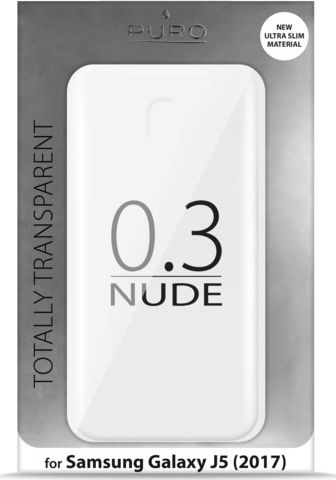Puro Back Cover Silicon 0.3mm Transparent (Galaxy J5 2017)