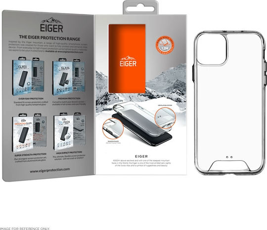 Eiger Glacier Back Cover Σιλικόνης 0.4mm Διάφανο (iPhone 12 / 12 Pro)