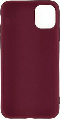 Senso Liquid Silicone Back Cover Burgundy (iPhone 12 / 12 Pro)