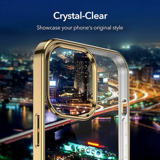 ESR Project Zero Back Cover Σιλικόνης 1.45mm Χρυσό (iPhone 13 Pro Max)