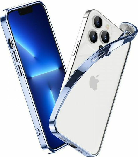 ESR Project Zero Задна корица Силикон 0.75мм Среднощно синьо (iPhone 13 Pro)