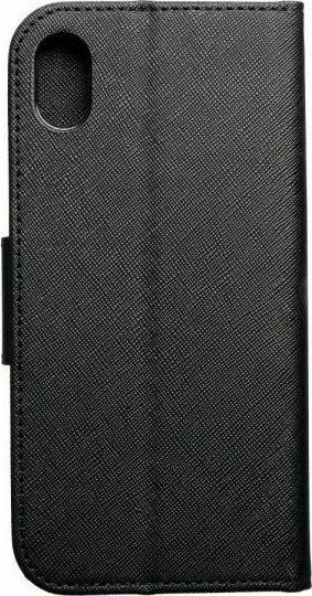 FANCY IPHONE XR Wallet Δερματίνης Μαύρο (iPhone XR)