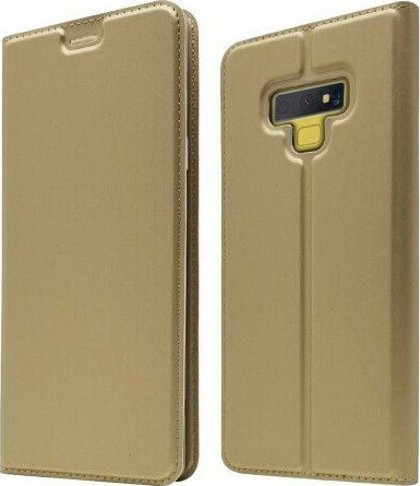 Dux Ducis Skin Pro Series Книга Изкуствена кожа Златист (Galaxy Note 9)