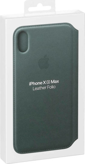 Apple Book Synthetic Leather Green (iPhone XS Max)