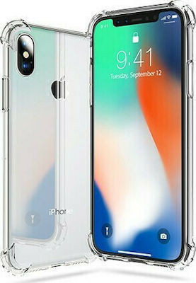 Shock Proof Silicone Back Cover Transparent (iPhone XR)