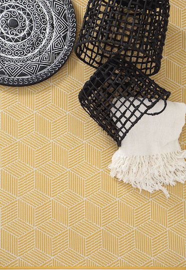 Royal Carpet Flox 2062 Килим Правоъгълена Лятно време Слама Жълт