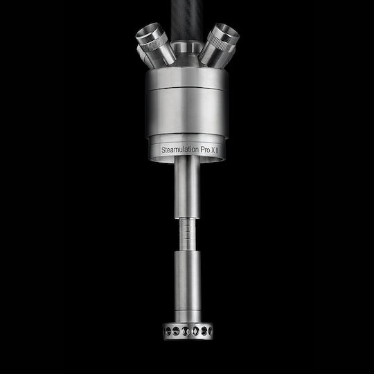 Steamulation Ναργιλές Pro X ΙΙ Τετραπλός White Matt 52cm