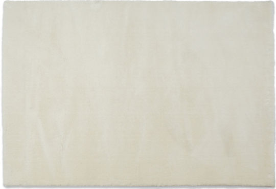 Balsan Teppich Rechteckig Synthetisch,Polyester/Cotton/Leather White