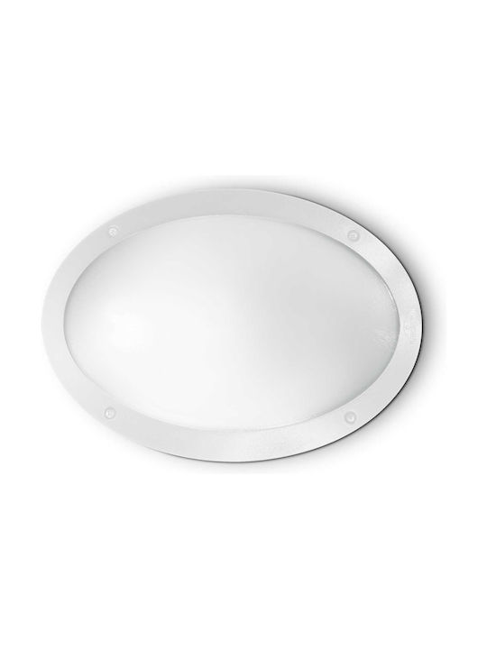 Ideal Lux Maddi-1 AP1 Wall-Mounted Outdoor Turtle Light E27 IP66 33x23x9εκ.
