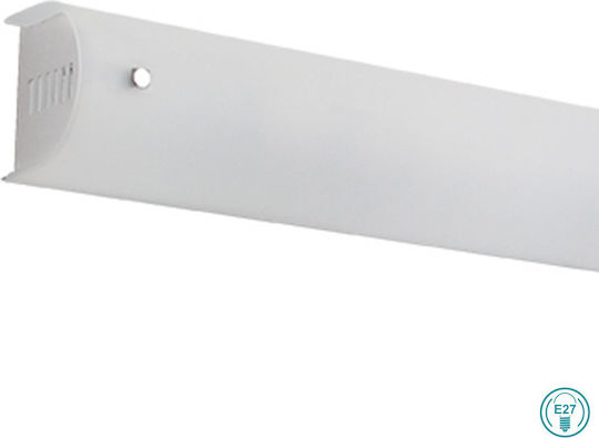 Viokef Taylor Modern Lamp Wall with Socket E27 White 50x7x9cm