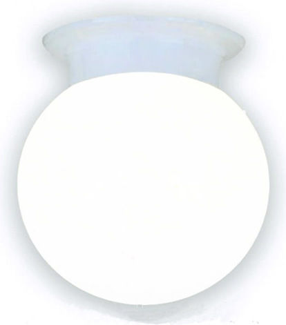 Aca Capri Modern Leuchte Wand mit Fassung E27 Weiß 15x17cm