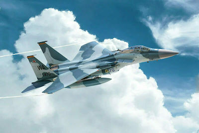 Italeri F15 C Eagle Static Airplane Model 1:72 37.3x24.1x6cm