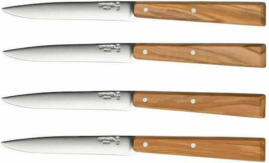Opinel N° 125 Bon Appetit Esprit Sud Knife Set Made Of Stainless Steel 11cm 4 Pieces