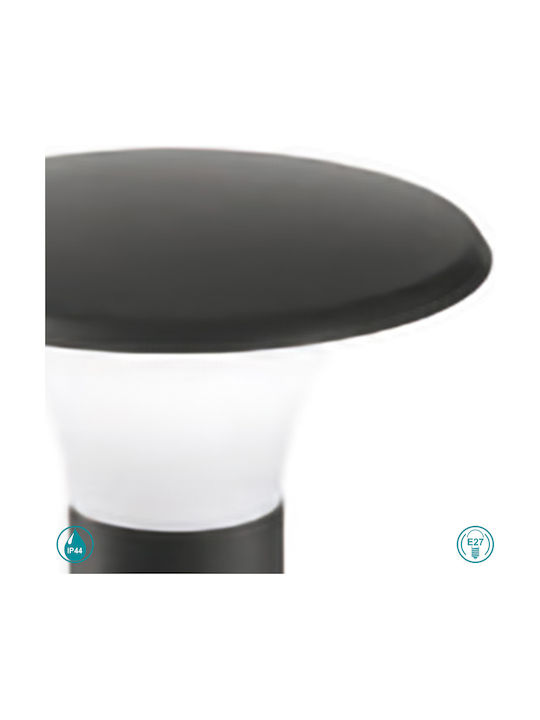 Gea Luce Leo Outdoor Floor Lamp Small Post IP44 Black