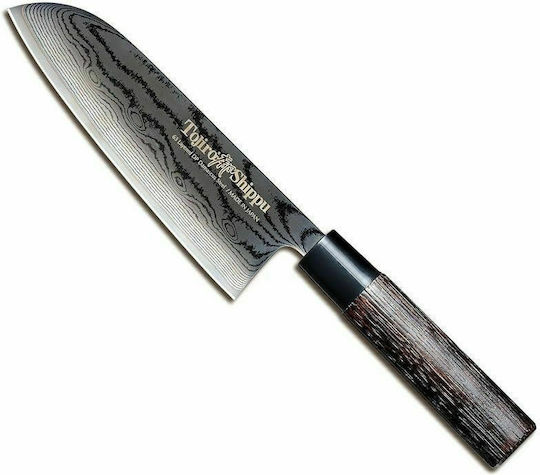 Tojiro Shippu Нож Santoku от Дамаска Стомана 16.5см