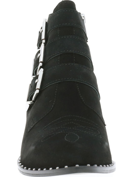 Dante MXGU0097W Leather Women's Ankle Boots Black