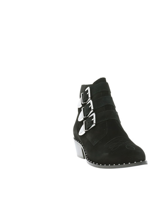 Dante MXGU0097W Leather Women's Ankle Boots Black