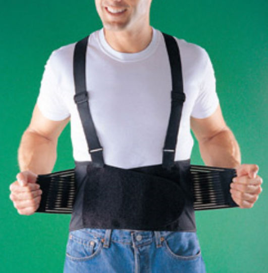 Oppo 2169 Work Belt with Stays and Straps in Black Color