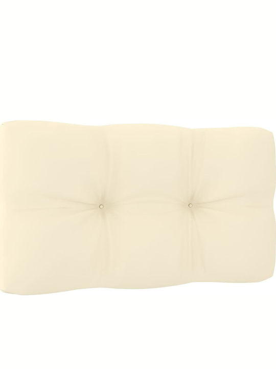 Zweisitziges Sofa Außenbereich aus Paletten mit Kissen 140x70x67cm