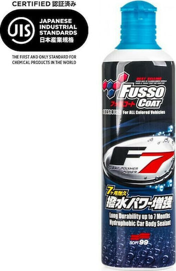 Soft99 Fusso Coat F7 Black & Dark Paste Wax for Car Body 300ml