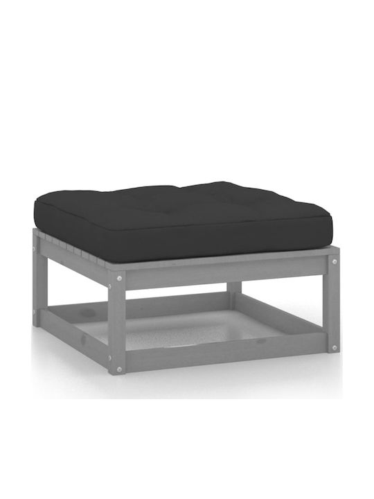 Bench Outdoor from Pallets with Pillows 140x70x30cm