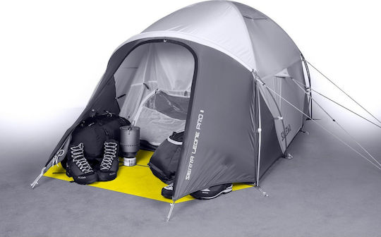 Salewa Sierra Leone II Cort De Camping Igloo Cățărare Gri Cu Dublu Material 4 Anotimpuri Pentru 2 Persoane Impermeabilă 3000mm 330x140x116cm